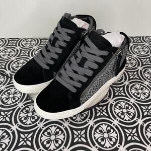 Aqua College Guliette grey leopard waterproof sneaker 5.5 NIB